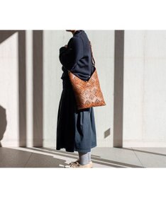 genten サステナブルカットワーク ショルダーバッグ