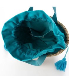 UNBILLION kakatoo ビジュー付きカゴバッグ