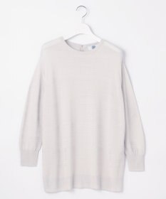 J.PRESS LADIES 【WEB限定カラーあり・洗える】SILKY RAYON STRETCH ボーダー ニット