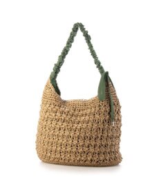 UNBILLION カシュカシュ cachecache / ドロストギャザーハンドル柄編2wayトート