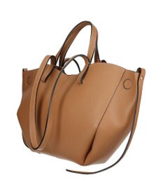 INTER-CHAUSSURES 【ANDREA CARDONE】センターシームレザーハンドバッグ