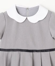 ANY KIDS 【2点セット】ノーカラー ボレロジャケット+襟付き ワンピース