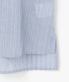 J.PRESS LADIES 【洗える】シアーピンストライプ ブラウスライク カットソー