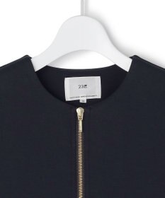 23区 【先行予約】コットンダンボール ペプラム ジレ アウター