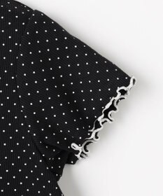 ANY KIDS 【一部店舗/WEB先行販売アイテム】ドット×リボン 半袖Tシャツ