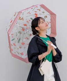 ANY SIS 【WEB限定】Plantica×Wpc.コラボ フラワー 長傘 ピンク系
