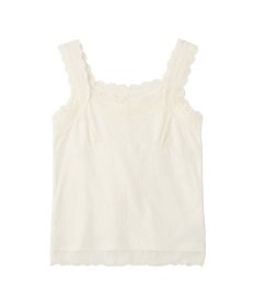 earth music&ecology 総レースホルターネックキャミソール