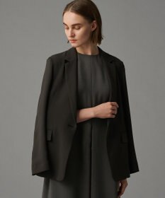 uncrave 【防シワ・洗濯機洗い可】ウォッシャブル ダブルクロス ジャケット