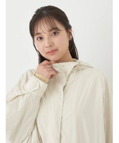 earth music&ecology テックフードロングコート