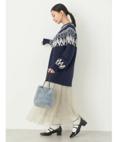 earth music&ecology オーロララメノルディックチュニック