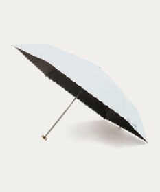 MOONBAT 【WEB限定/ 遮光率100％/遮熱/UV】POLO RALPH LAUREN（ポロ ラルフローレン）晴雨兼用日傘 ワンポイント ポロポニー ストライプ 折りたたみ傘