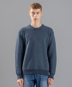 JOSEPH HOMME ツイーリーコットン　ミドルゲージニット　