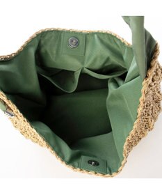 UNBILLION カシュカシュ cachecache / ドロストギャザーハンドル柄編2wayトート