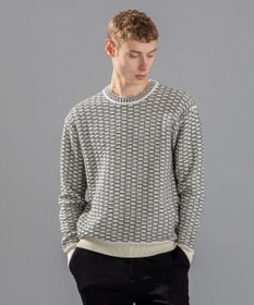 JOSEPH HOMME ツイーリーコットン　ミドルゲージニット　