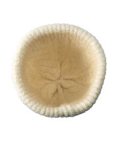 MIKI HOUSE HOT BISCUITS 【42-52cm】 ぼん天付きケーブル編みのニット帽子