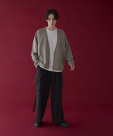 WEGO 【2点SET】フェイクスウェードアンサンブルカーディガン