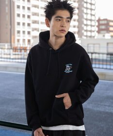 WEGO リラックスフィットTHEBOYグラフィックパーカー