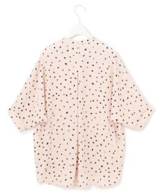 ICB 【WEB限定カラーあり・洗える】Back Satin Amunzen キーネックブラウス