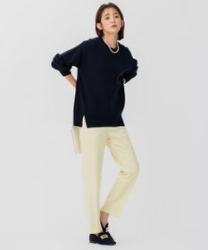 23区 【CLASSY.1月号掲載】ウールミルドストレッチ テーパードパンツ