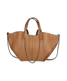 INTER-CHAUSSURES 【ANDREA CARDONE】センターシームレザーハンドバッグ