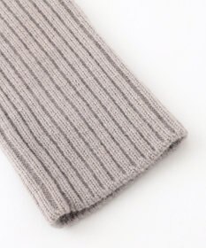 自由区 【洗える】ウールブレンドバルキー アームウォーマー