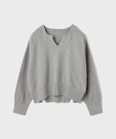 GRACE CONTINENTAL レースカラーニットトップ