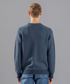 JOSEPH HOMME ツイーリーコットン　ミドルゲージニット　