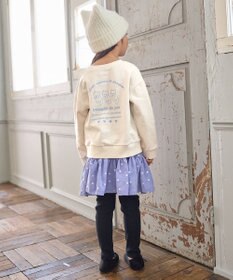 ANY KIDS ネコ×ドット刺繍 スキャッツ