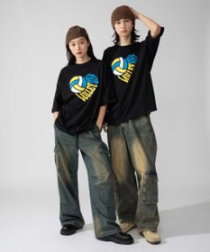 WEGO 【ユニセックス着用ITEM/SMLXLサイズ展開】アソートグラフィックT（SS）-2