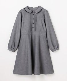 組曲 KIDS 【150-170㎝】 クラシカルグレーワンピース