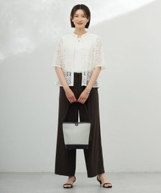 J.PRESS LADIES 【WEB限定カラーあり・洗える】FINE SLEEVELESS ニット タンクトップ