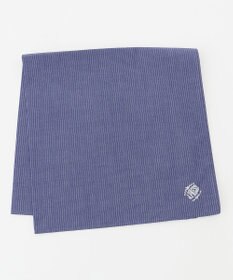 J.PRESS MEN オーバル刺繍ハンカチ/ドレス