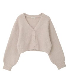 earth music&ecology ミックスカラーラメニットカーディガン