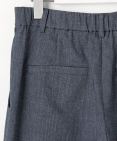 自由区 L 【セットアップ対応】ソフトリネンダンガリーワイド パンツ