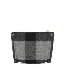 IBIZA プエブロ　ウール/牛革　ポーチ