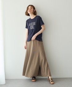 YECCA VECCA 【接触冷感】カットマーメイドスカート