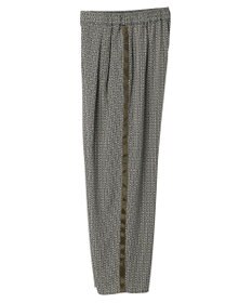 Green Parks サイドライン柄パンツ