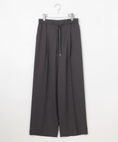 自由区 S 【カタログ掲載】ウールライクストレッチワイド パンツ