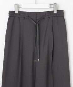 自由区 S 【カタログ掲載】ウールライクストレッチワイド パンツ