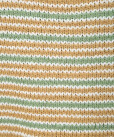 earth music&ecology マルチボーダーベロアモールプルオーバー