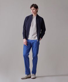 J.PRESS MEN 【KING SIZE】ハイツイストヘリンボン フルジップカーディガン