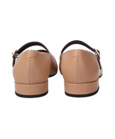 INTER-CHAUSSURES 【FABIO RUSCONI】スクエアトウワンストラップパンプス