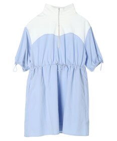 earth music&ecology ハーフＺＩＰミニワンピース