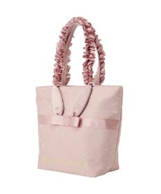 Maison de FLEUR イースターラビットフリルハンドルトートバッグ