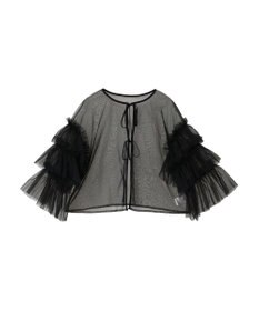 Green Parks ・ＥＬＥＮＣＡＲＥ　ＤＵＥ　２ｗａｙチュールブラウス