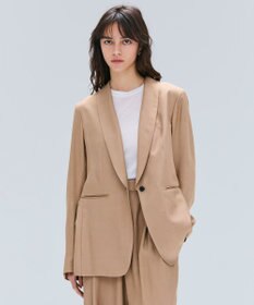 BEIGE， 【Oggi 11月号掲載】COBURN / シルク混ショールカラージャケット