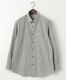 JOSEPH ABBOUD 【キングサイズ・オーガニックコットン使用】コットンプリント シャツ