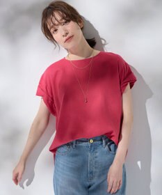 ANY 【手洗い可】ヨーロピアンリネンツイストスリーブブラウス