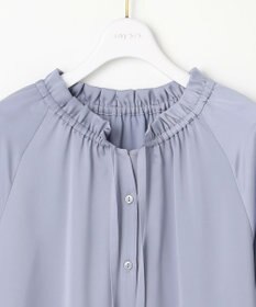 ANY SIS 【前後着用可能】ギャザーネック ブラウス