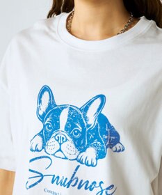 OP／FILA 【Ocean Pacific】かすれプリントTシャツ